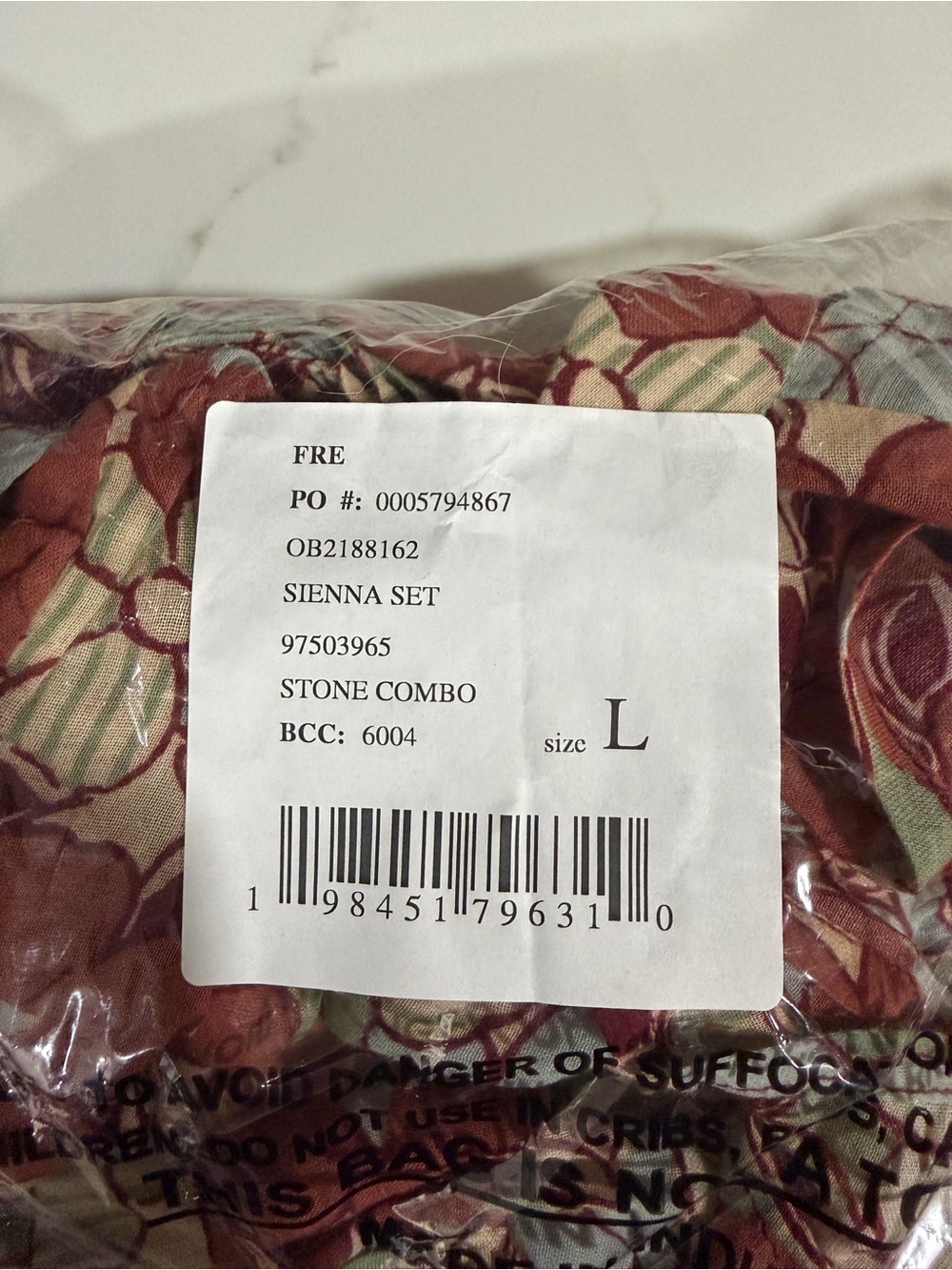 Free People Sienna Set Size L NWT - Picture 7 of 8